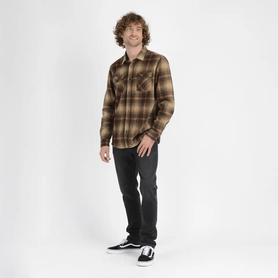 Camisa Hombre Café Oneill 14110704 4