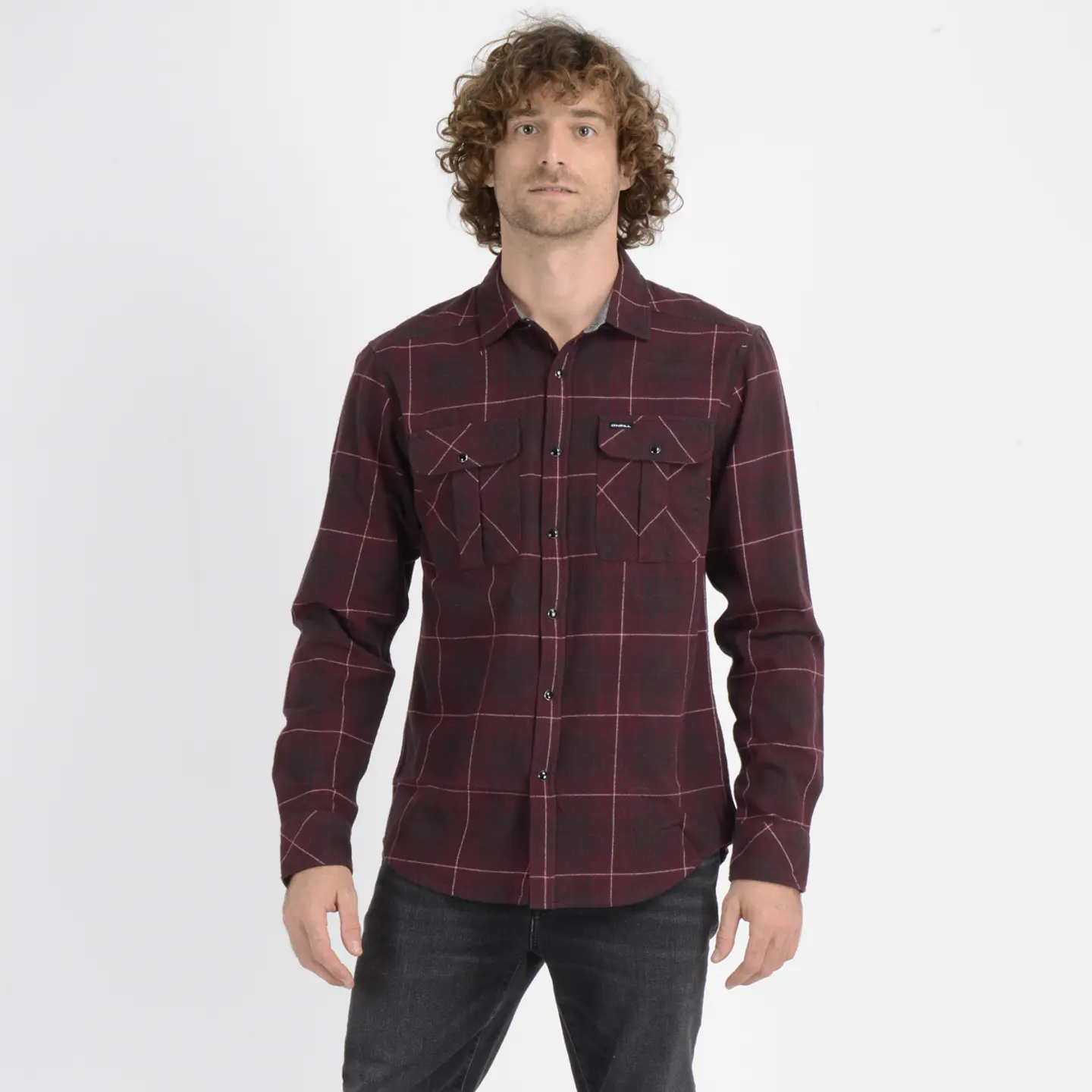 Camisa Hombre Roja Oneill 14110705 1