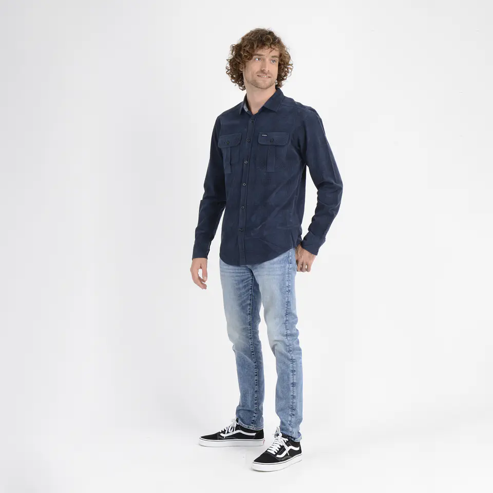 Camisa Hombre Azul Oneill 14110706 4