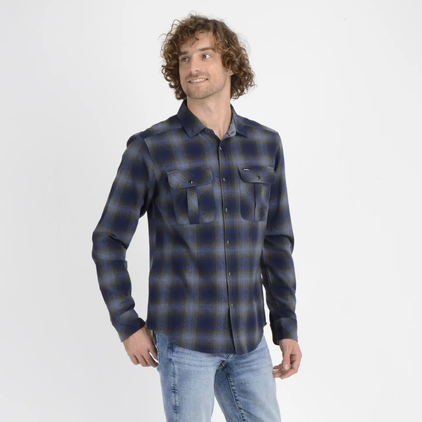 Camisa Hombre Azul Oneill 14110707 3