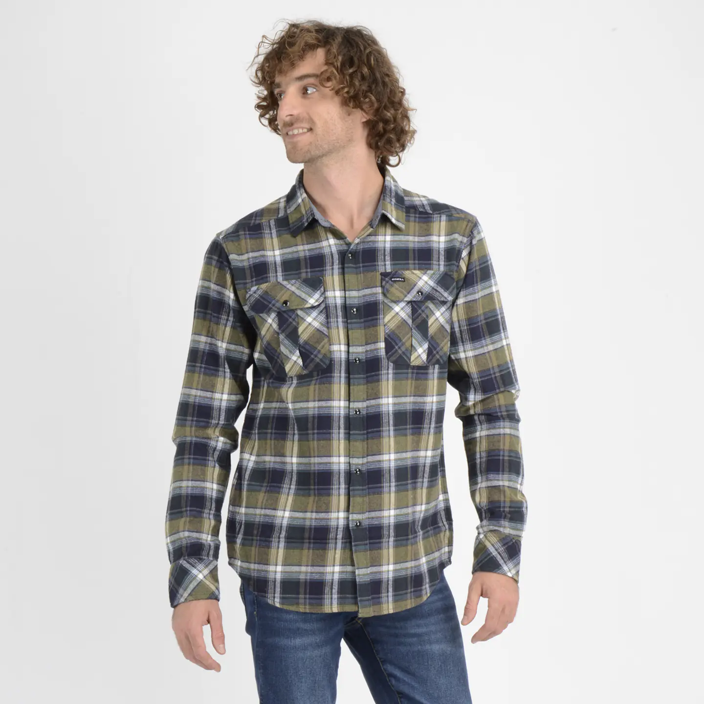 Camisa Hombre Verde Oneill 14110708 3