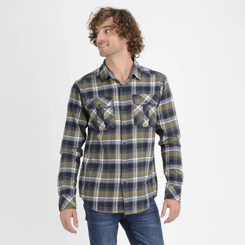 Camisa Hombre Verde Oneill 14110708 3