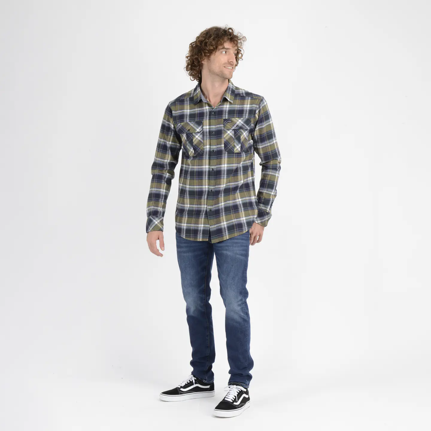 Camisa Hombre Verde Oneill 14110708 4