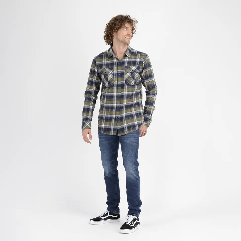 Camisa Hombre Verde Oneill 14110708 4