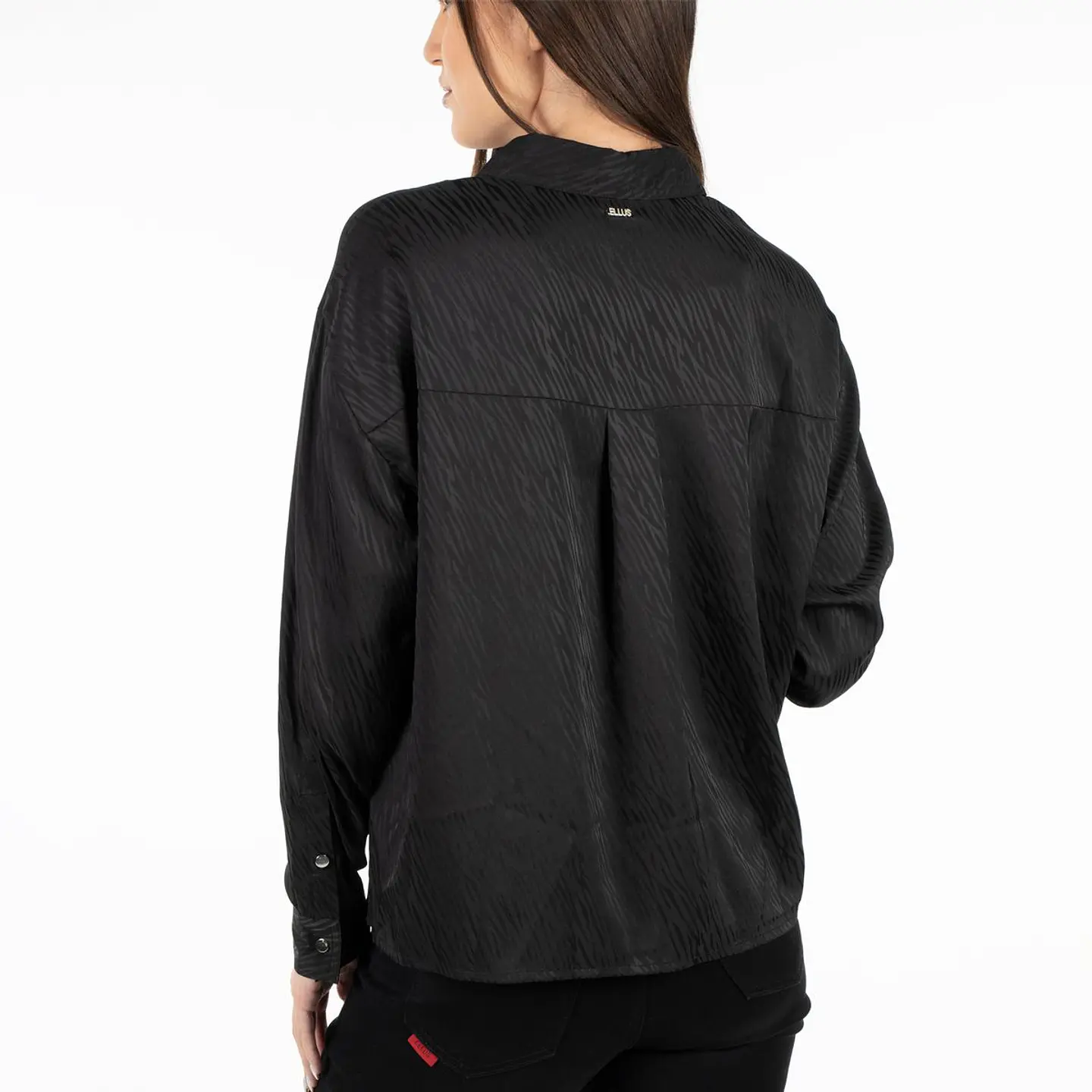 Blusa Mujer Negra Ellus EFL32122 2
