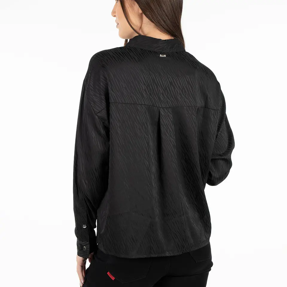 Blusa Mujer Negra Ellus EFL32122 2