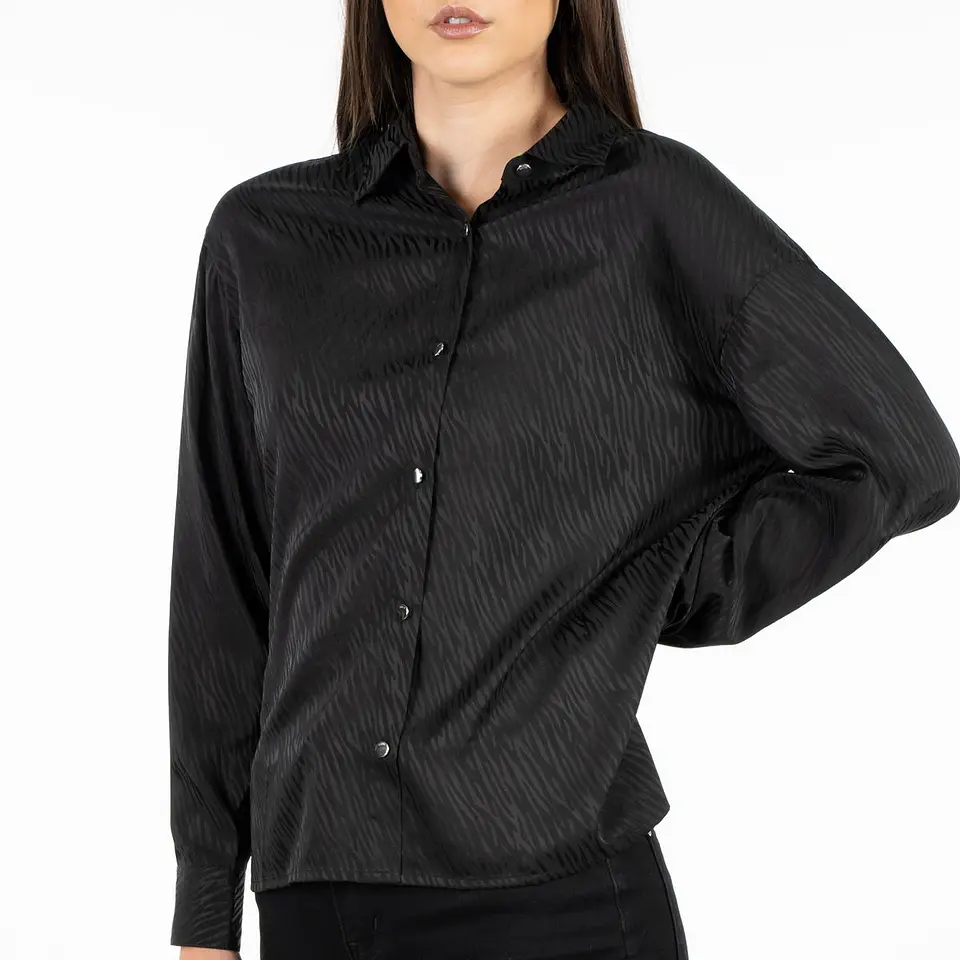 Blusa Mujer Negra Ellus EFL32122 3