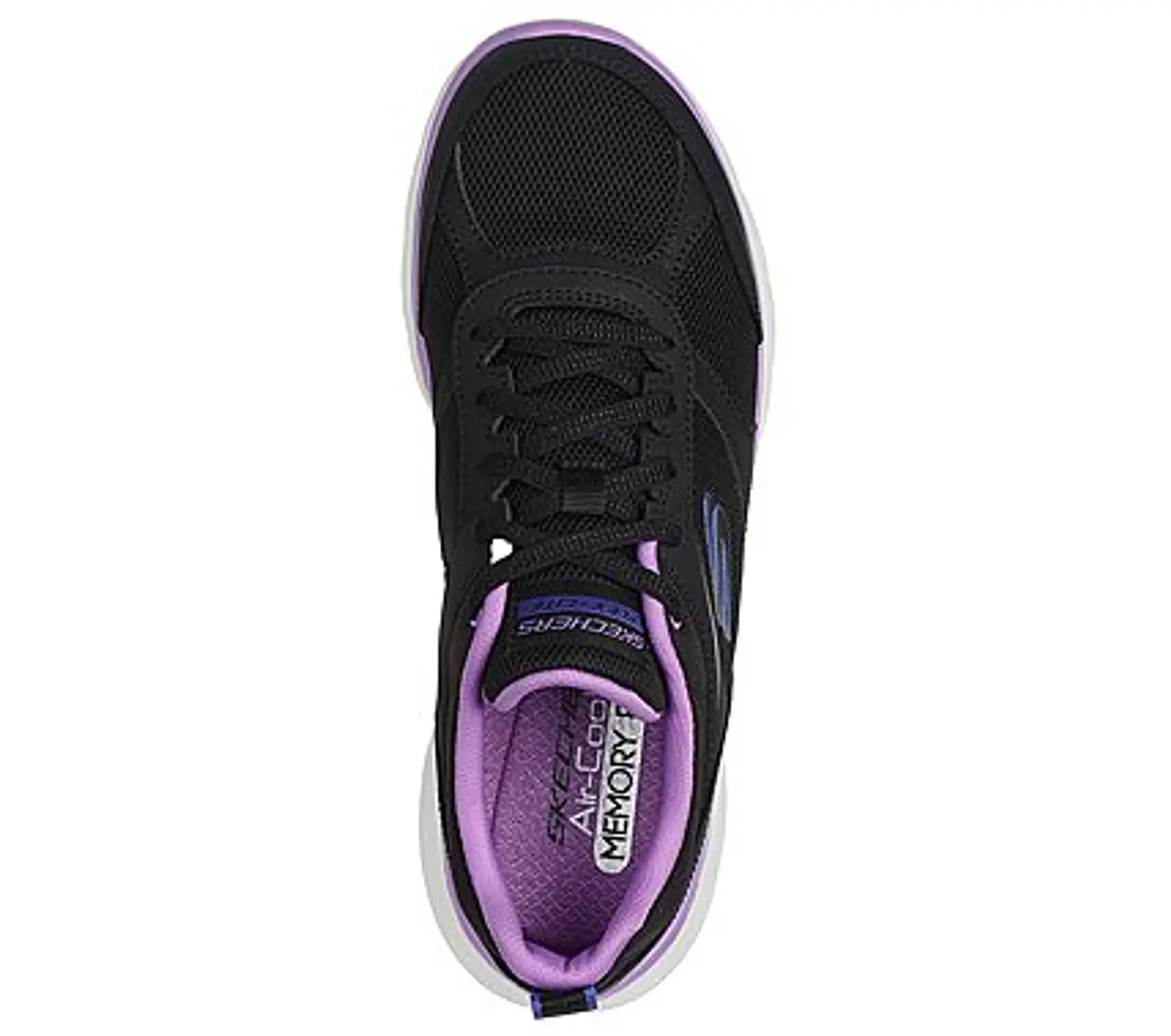 Zapatilla Mujer Negra Skechers 150202BKPR 2