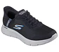 Zapatilla Hombre Negra Skechers 216324BKGY - Miniatura 1