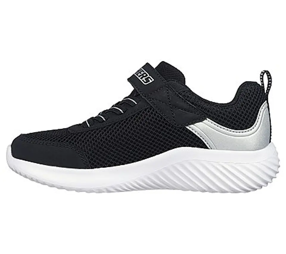 Zapatilla Niño/a Negra Skechers 403748LBKSL 4