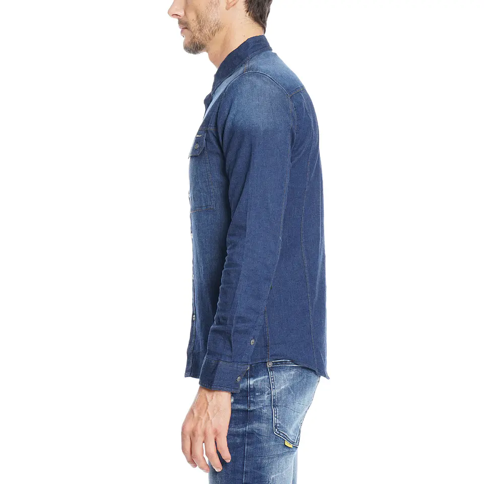Camisa Hombre Azul Ellus BM082810 2