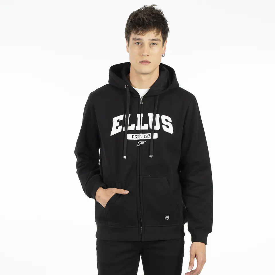 Polerón Hombre Negro Ellus SML63911 1