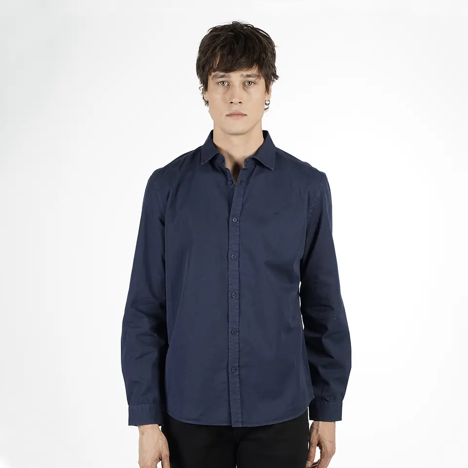 Camisa Hombre Azul Ellus BML30500 1