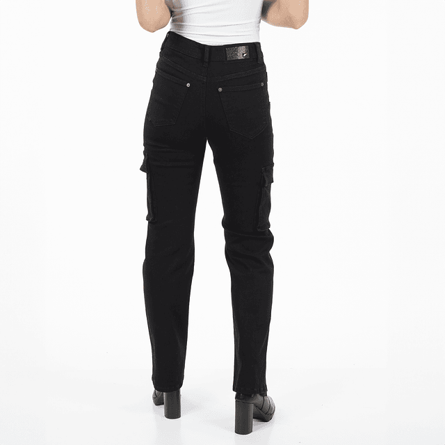 Jeans Mujer Negro Ellus AF051626