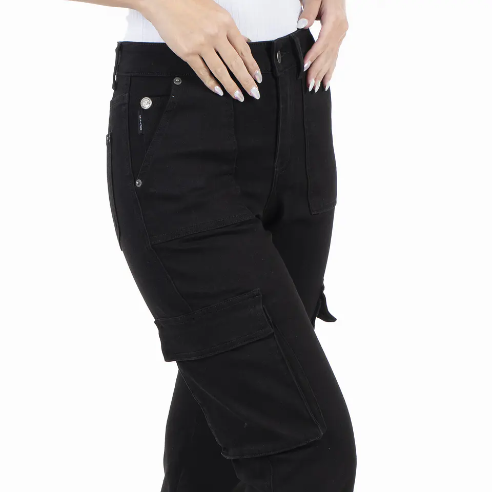 Jeans Mujer Negro Ellus AF051626 3
