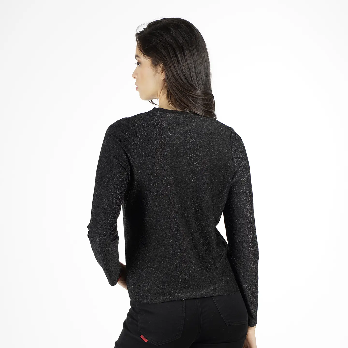 Polera Mujer Negra Ellus DFL90806 2