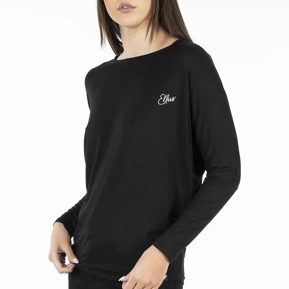 Polera Mujer Negra Ellus DFL50800 3