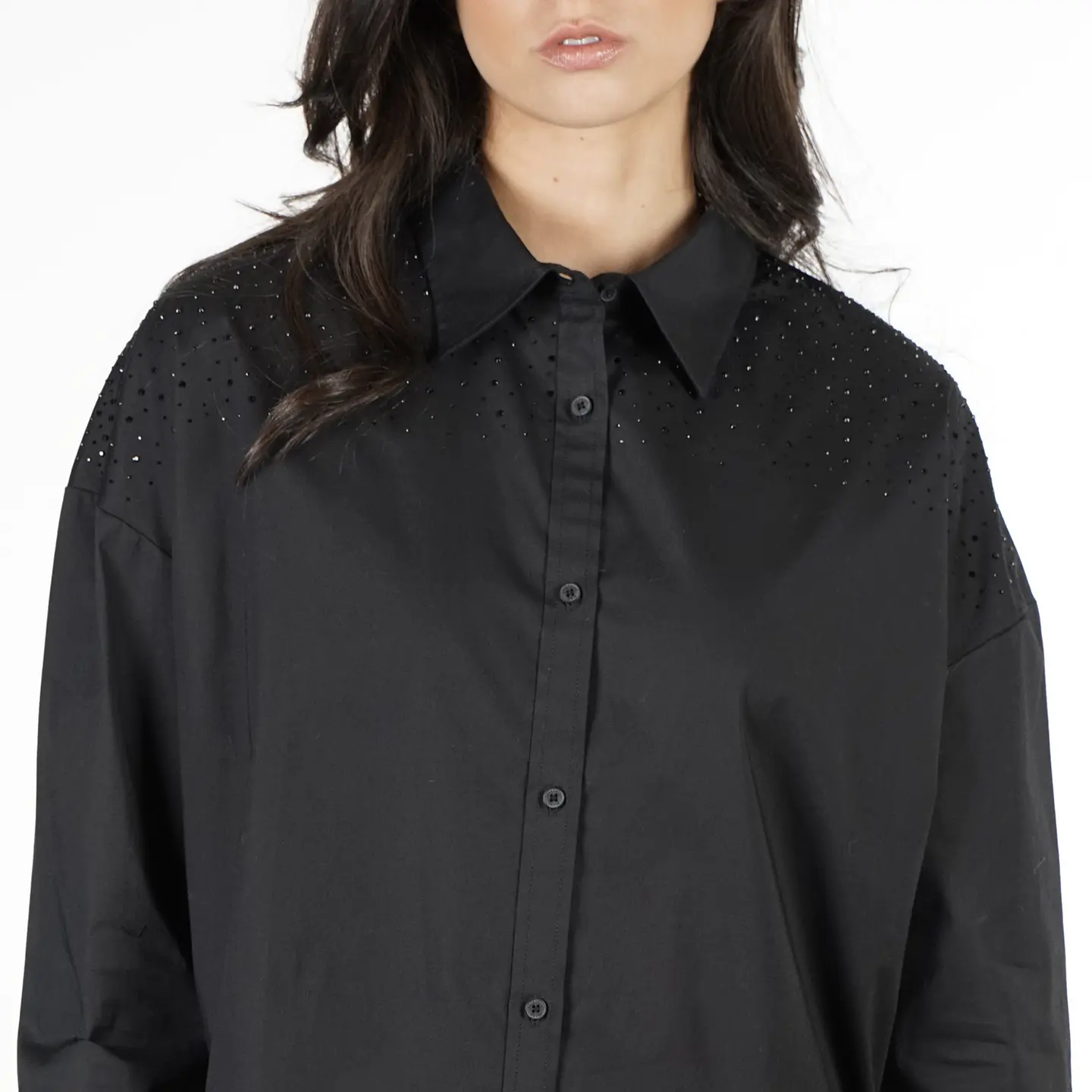 Blusa Mujer Negra Ellus EFL30120 3