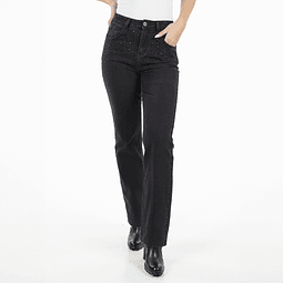 Jeans Mujer Negro Ellus AF075036