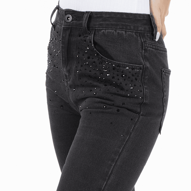 Jeans Mujer Negro Ellus AF075036