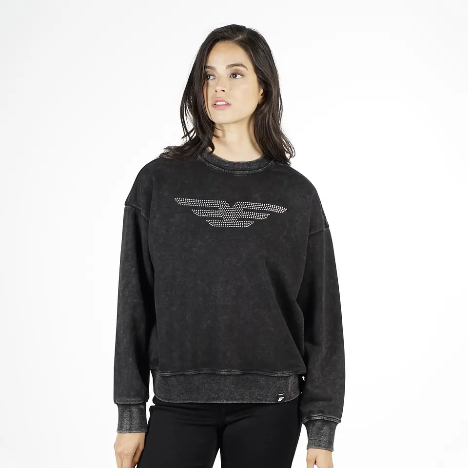 Polerón Mujer Gris Ellus SFL66900 1