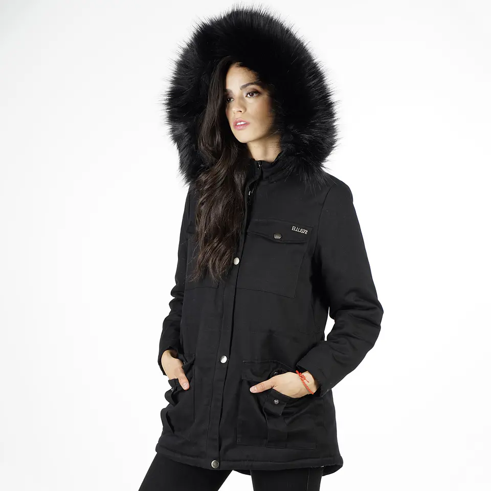 Chaqueta Mujer Negra Ellus IFC24153 1
