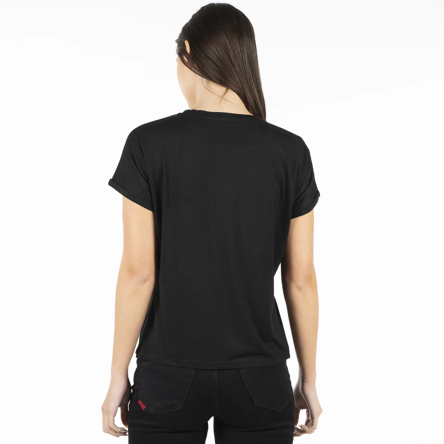 Polera Mujer Negra Ellus DFC50800 2