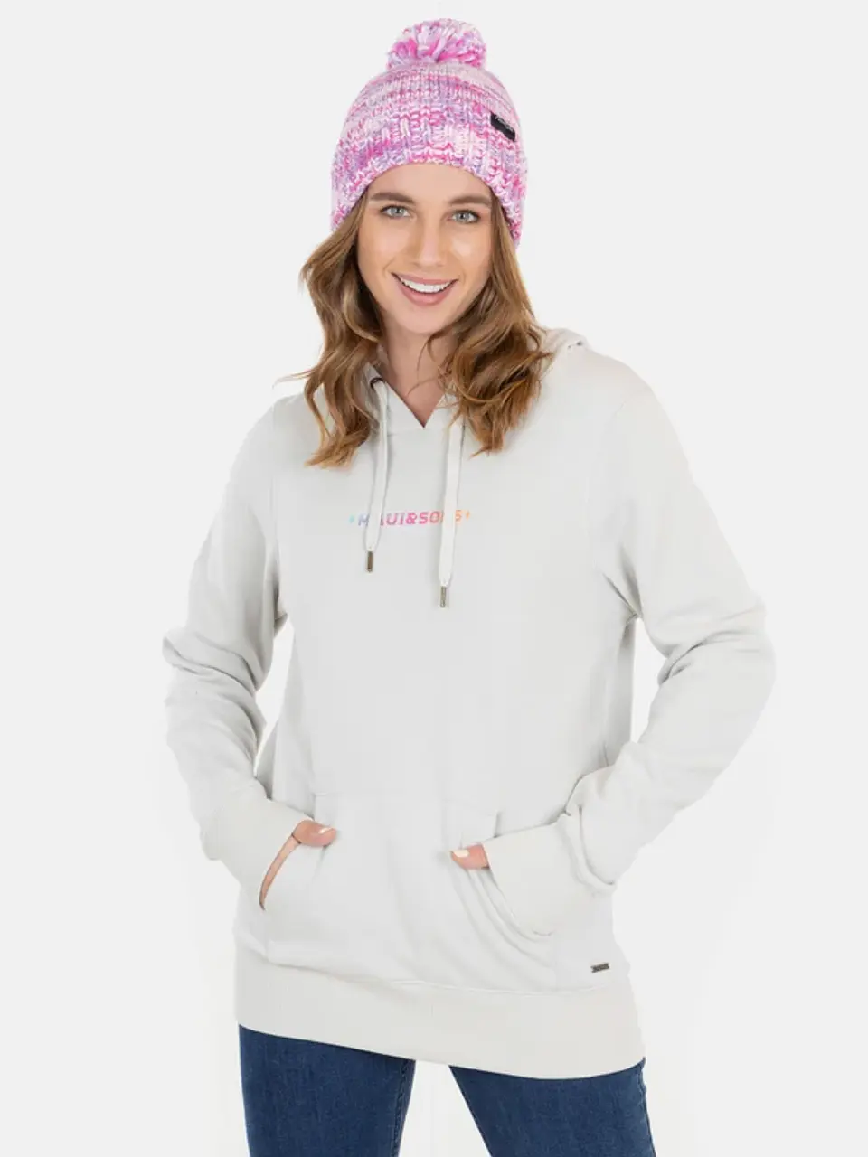 Polerón Mujer Beige Maui 5O606-WI 1