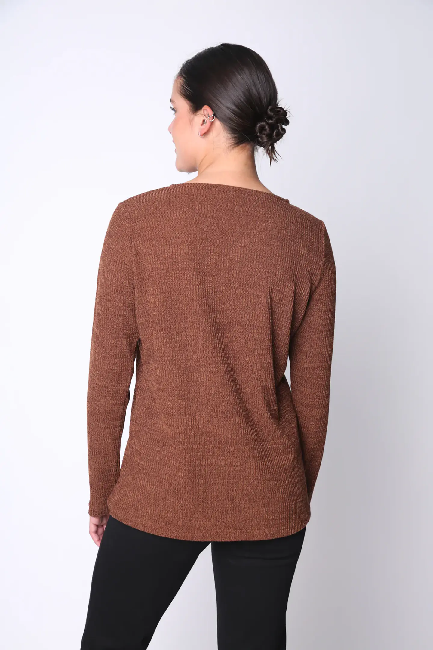 Polera Mujer Café Eclipse 24F61457 2