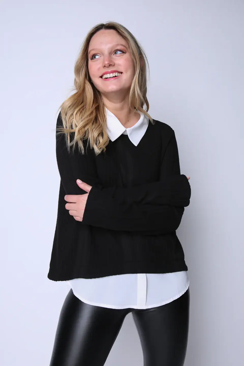 Camisa Mujer Negra Eclipse 24F36474 1