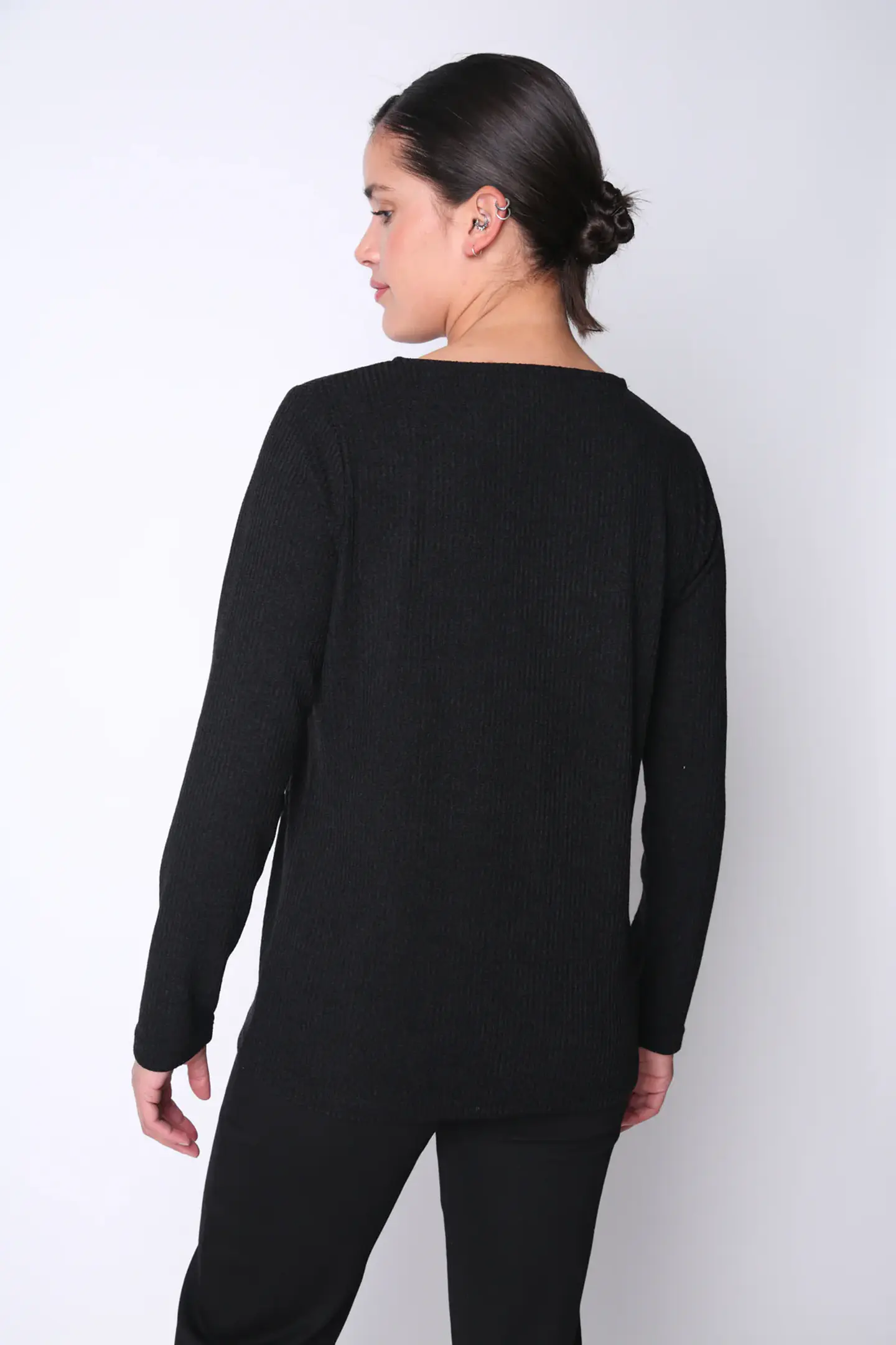 Polera Mujer Negra Eclipse 24F61457 2