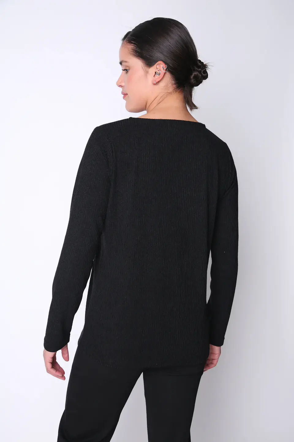 Polera Mujer Negra Eclipse 24F61457 2