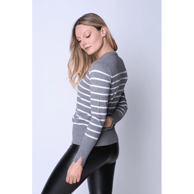 Sweater Mujer Gris Eclipse 24F31454