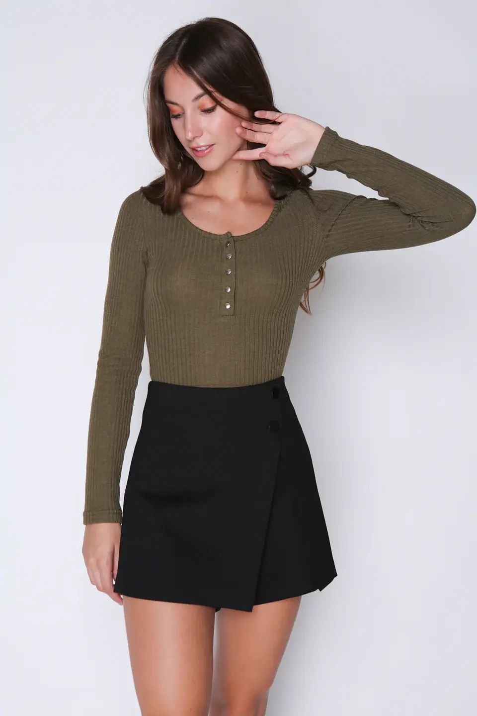Polera Mujer Verde Eclipce 23F11305 1
