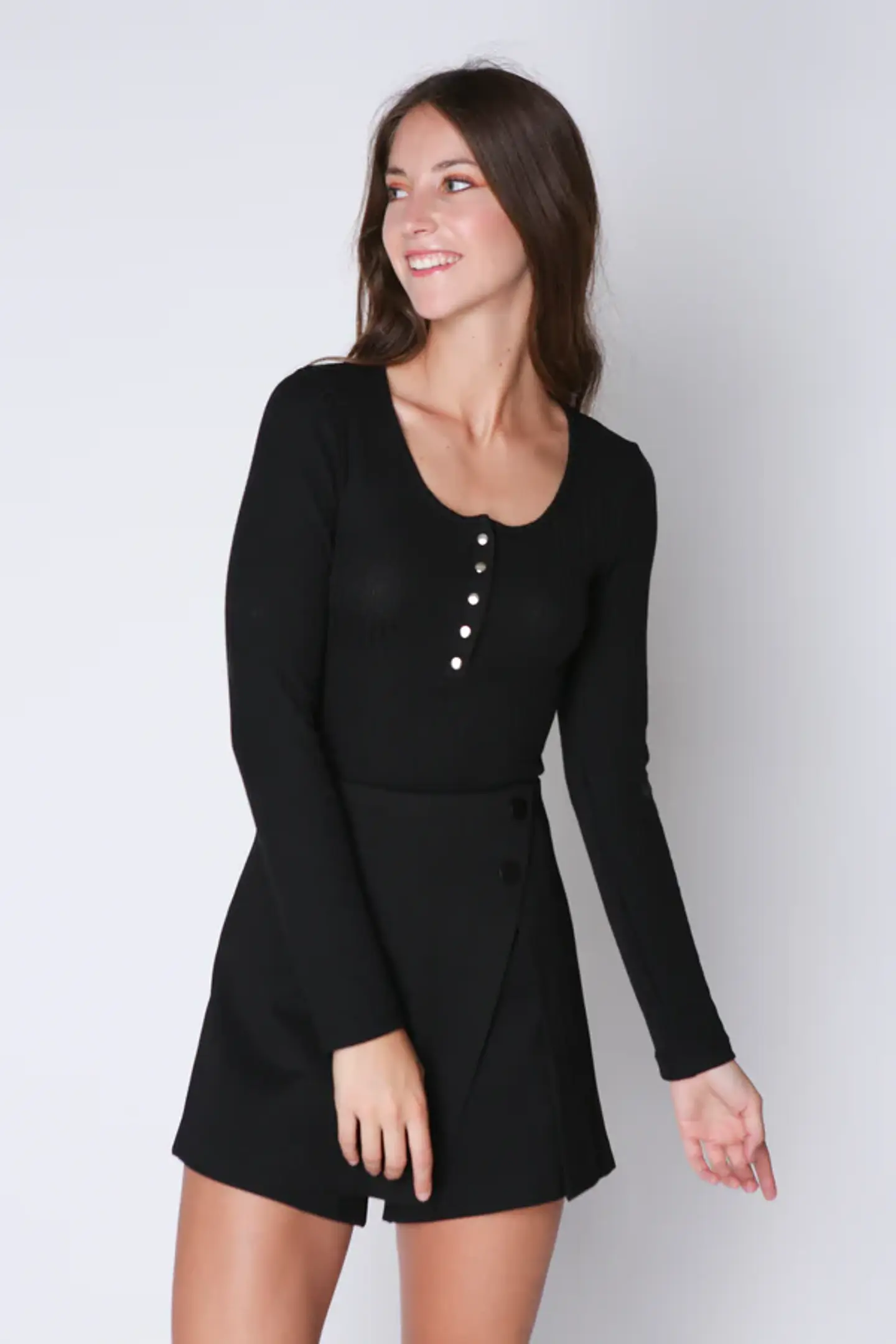 Polera Mujer Negra Eclipce 23F11305 1