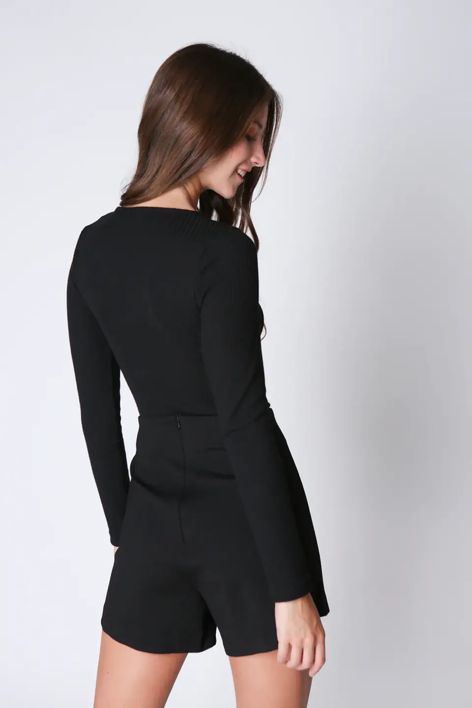 Polera Mujer Negra Eclipce 23F11305 2