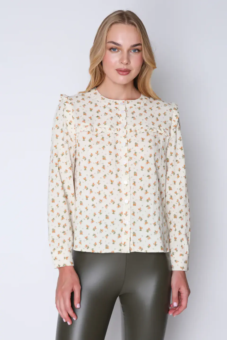 Blusa Manga Larga Mujer Beige Eclipce 23F20206 1