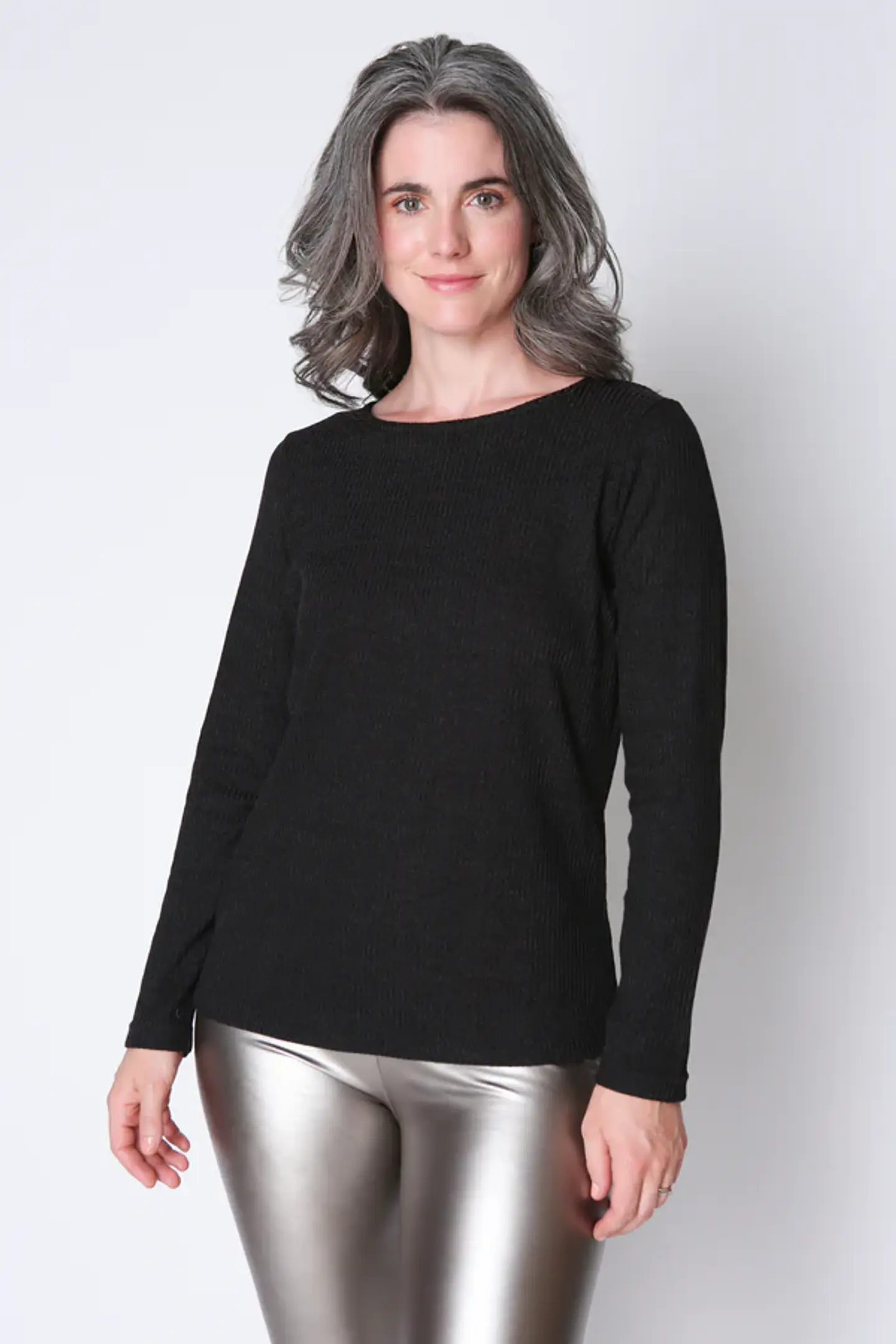 Polera Mujer Negra Eclipce 23F64467 1