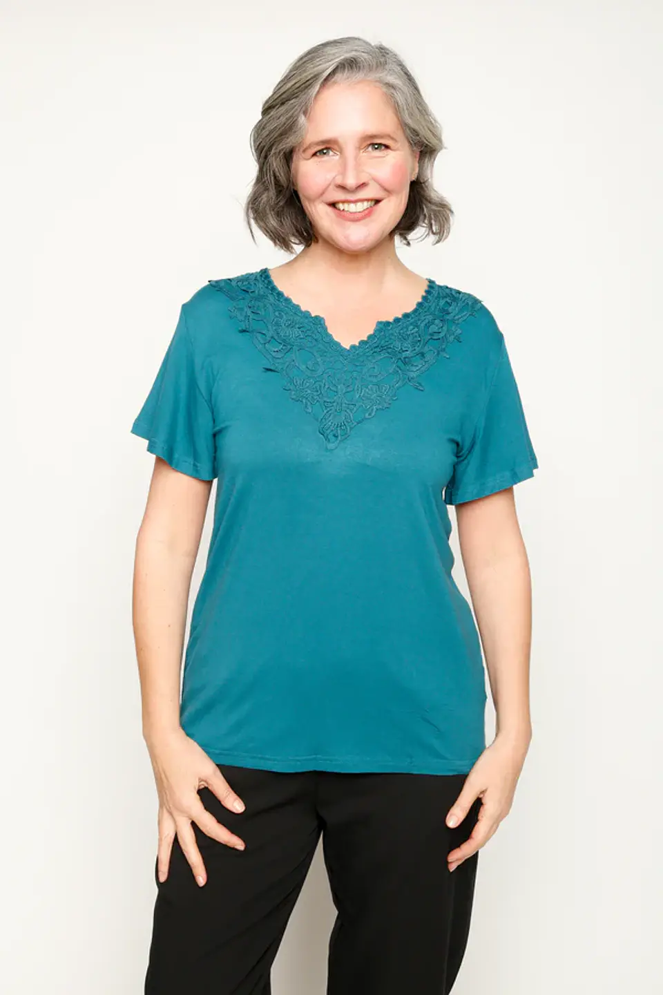 Polera Mujer Petróleo Eclipse 23V65204 1