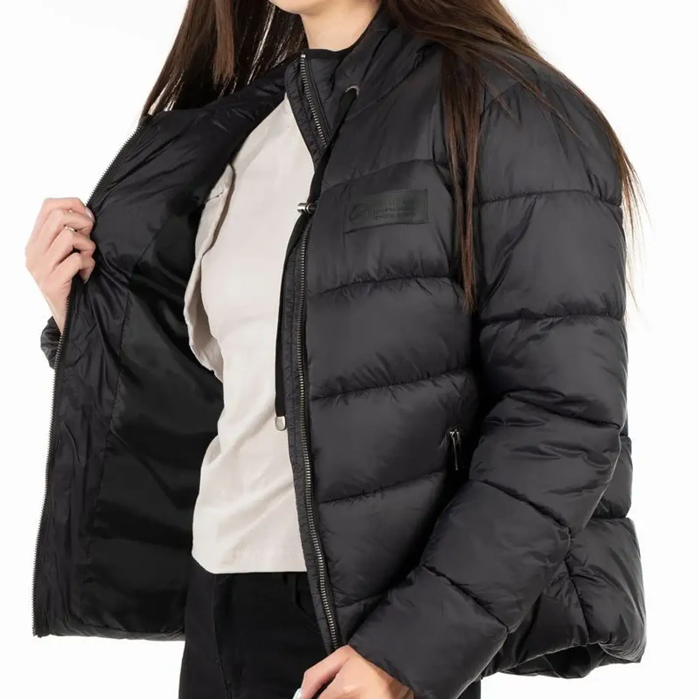 Parka Mujer Negra Ellus PF553847 3