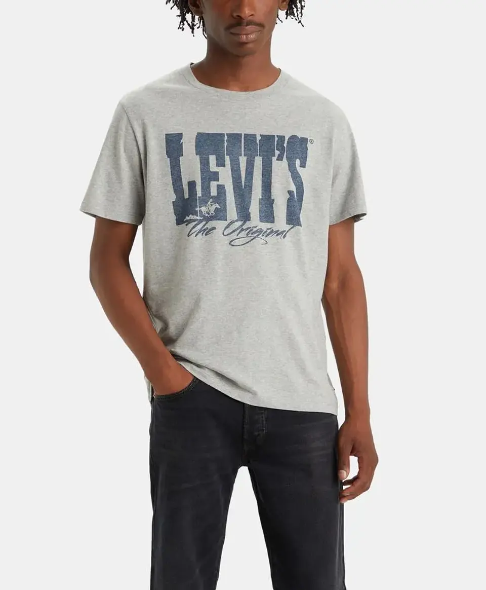 Polera Hombre Gris Levis 22491-1483 1