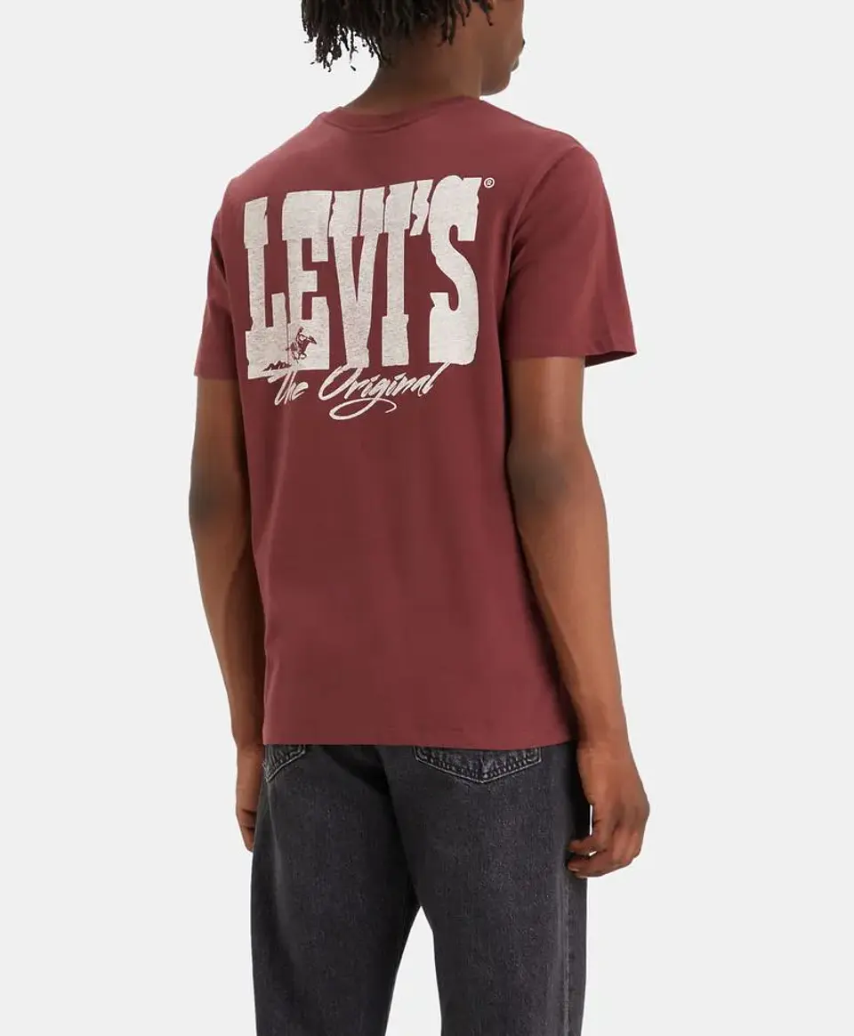Polera Hombre Roja Levis 22491-1485 2