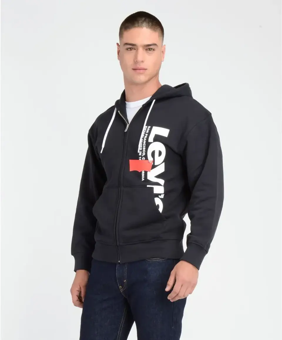 Polerón Hombre Negro Levis 38717-0008 1