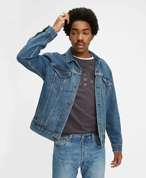 Chaqueta Hombre Azul Levis 72334-0130