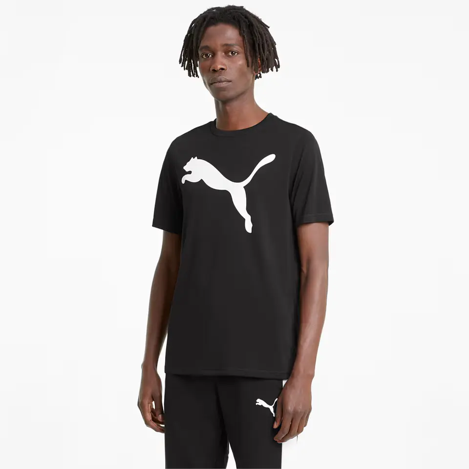 Polera Hombre Negra Puma 586724 01            1