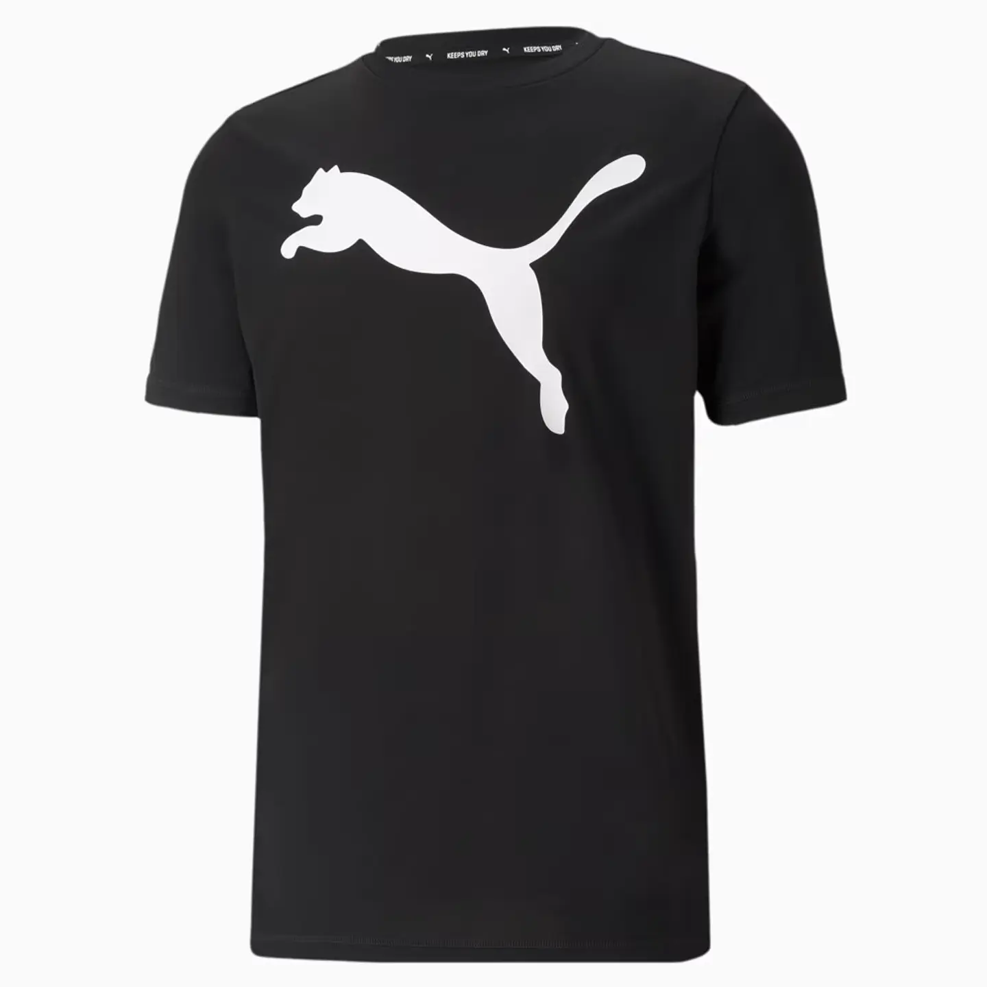Polera Hombre Negra Puma 586724 01            3