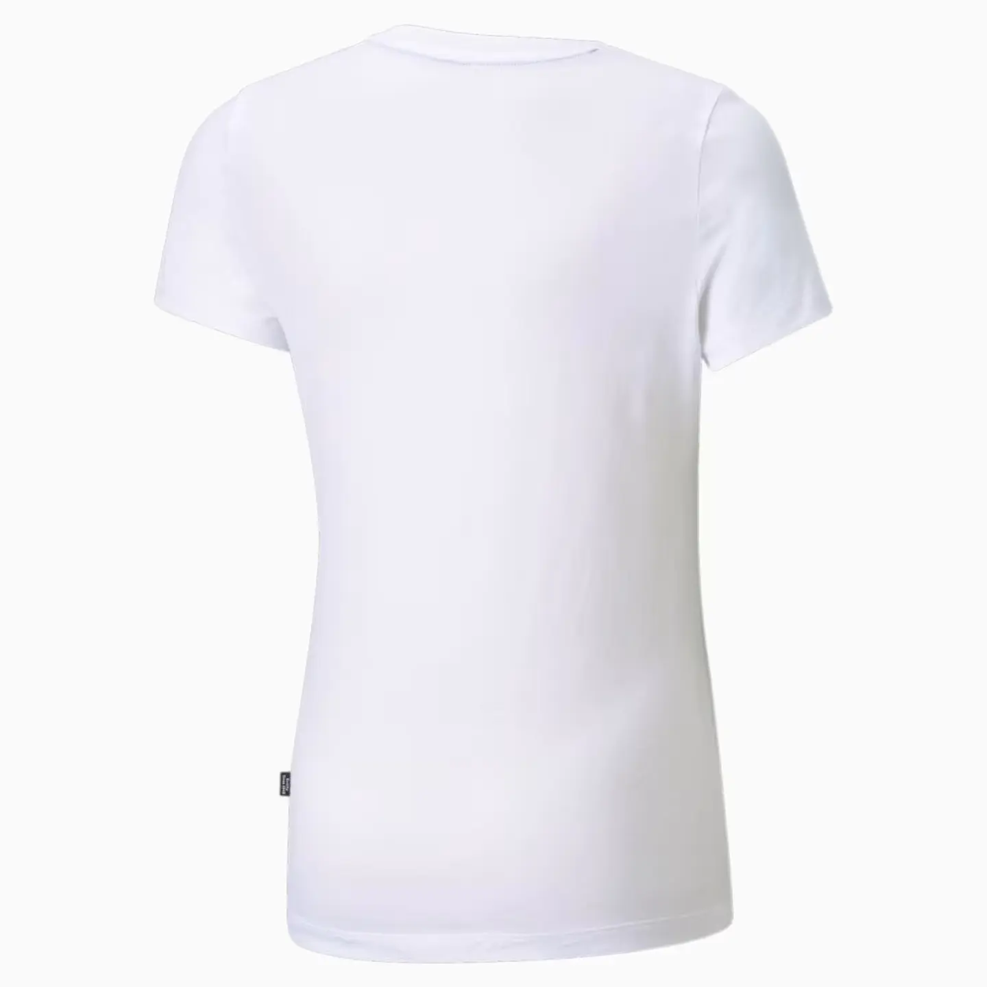 Polera Juvenil Blanca Puma 587029 02            2