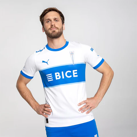 Camiseta Local Universidad Católica Hombre Azul Puma 763579 01           