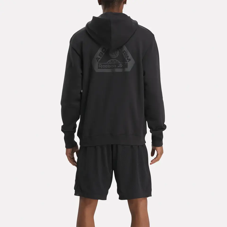 Polerón Hombre Negro Reebok 100075817            2