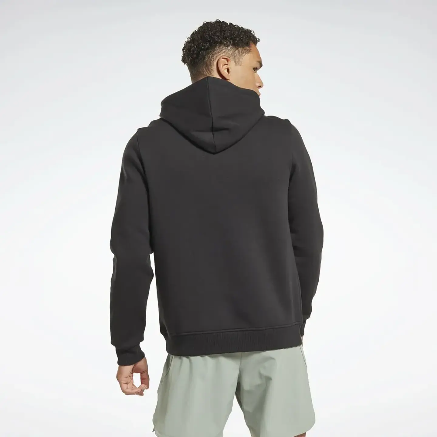 Polerón Hombre Negro Reebok 100050290            2
